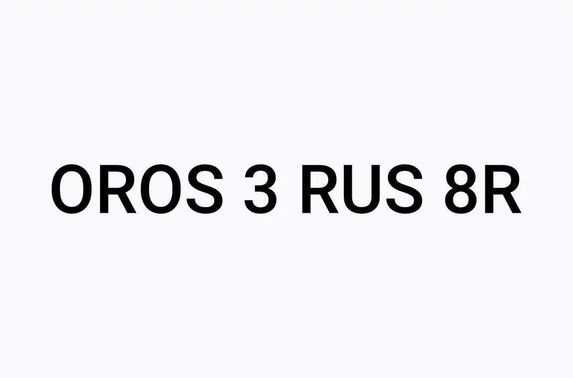 OROS III RUS 8R